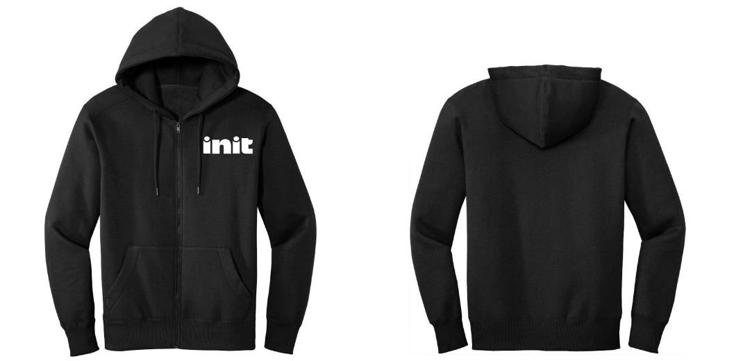 Embroidered District® Perfect Weight® Fleece Full-Zip Hoodie