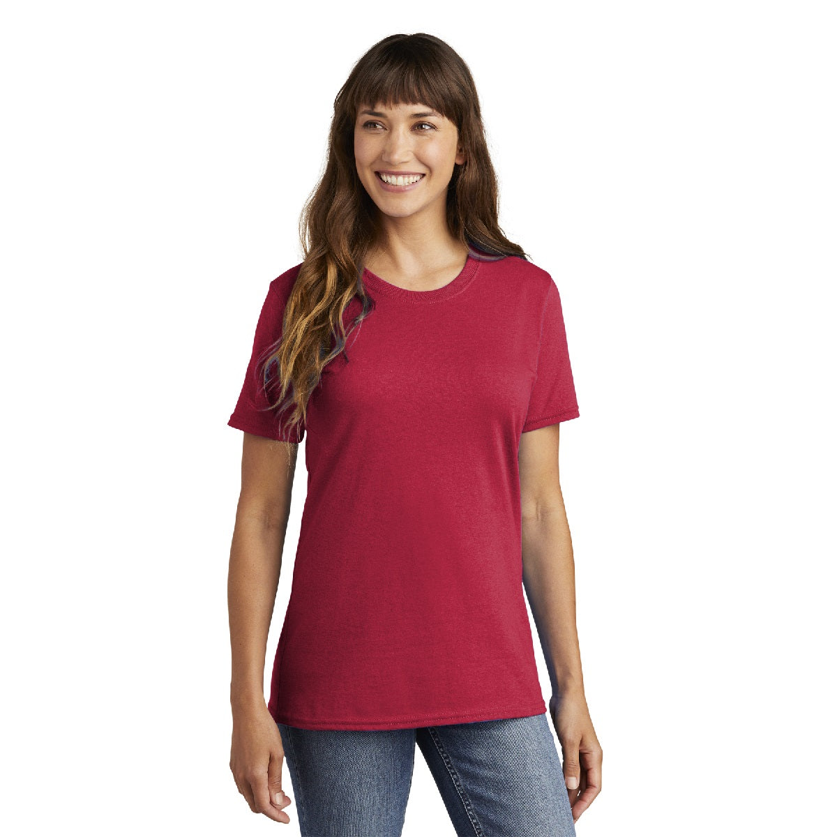 Screen Print Port & Company® Ladies Core Cotton Tee