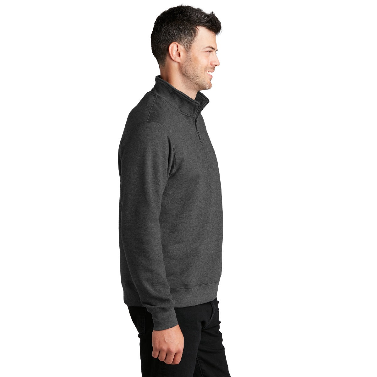 Screen Print Port & Company® Fan Favorite™ Fleece 1/4-Zip Pullover Sweatshirt