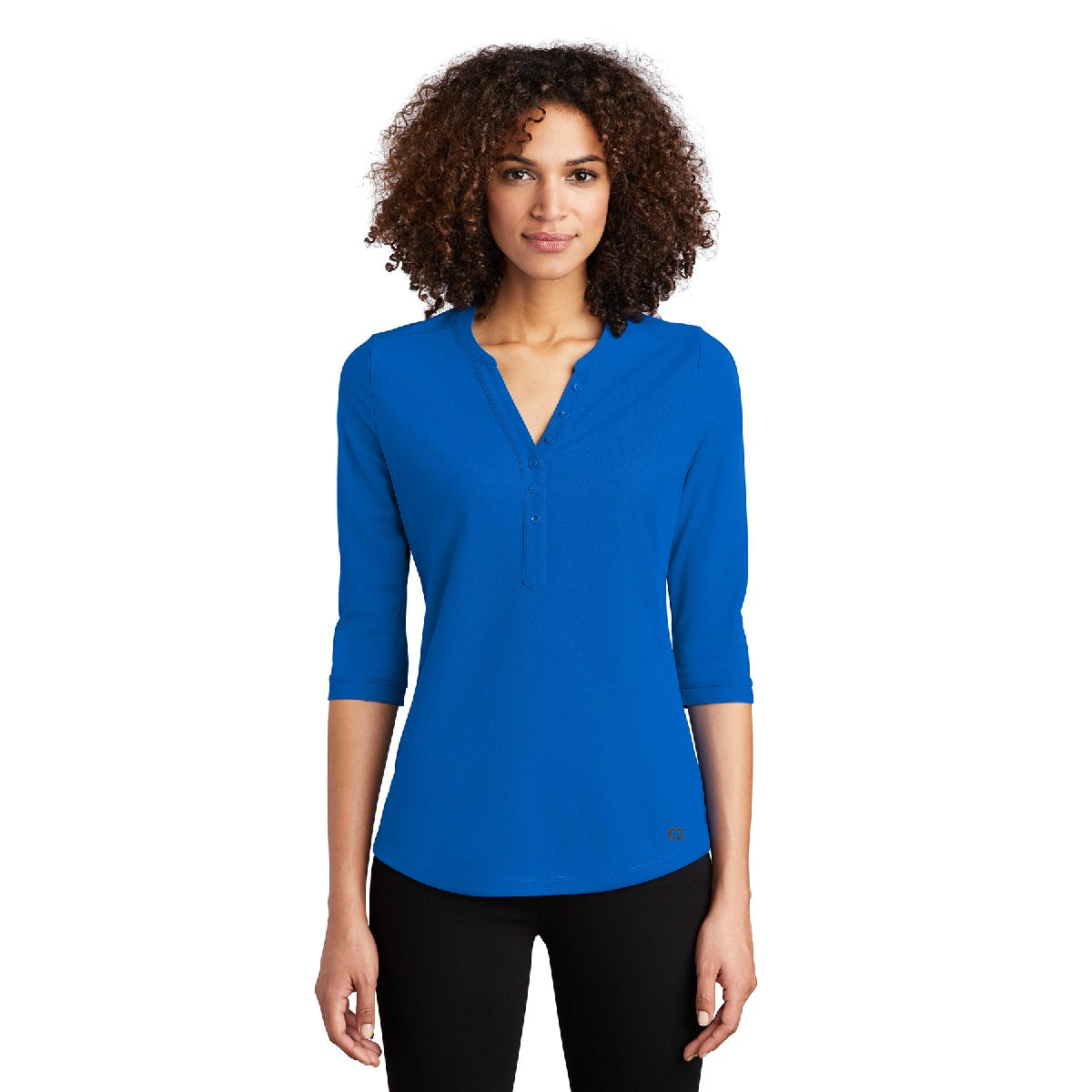 Embroidered OGIO ® Ladies Jewel Henley