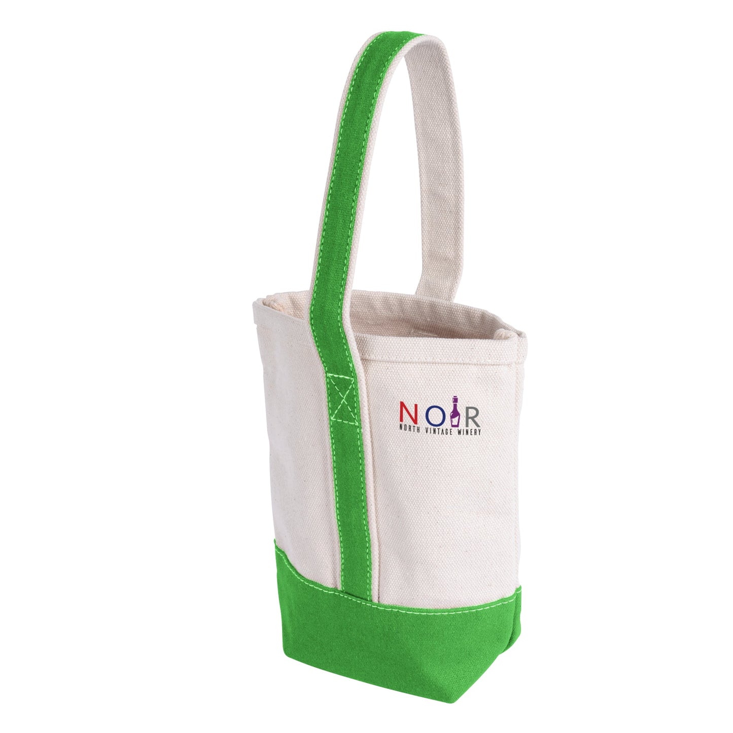 DEUX WINE BOTTLE TOTE BAG