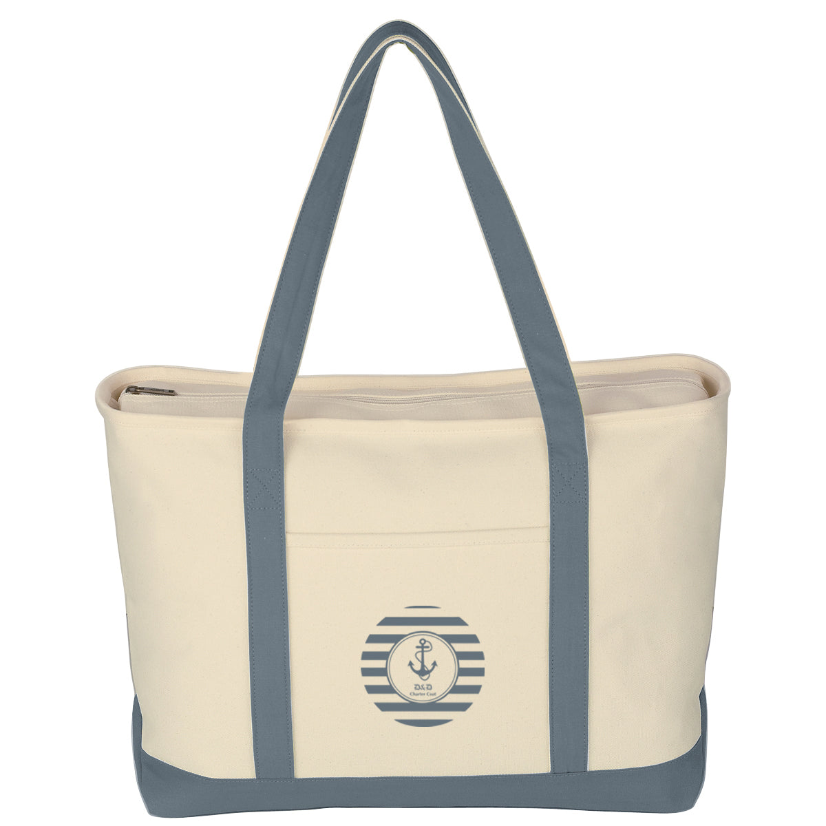 LARGE STARBOARD COTTON CANVAS TOTE BAG