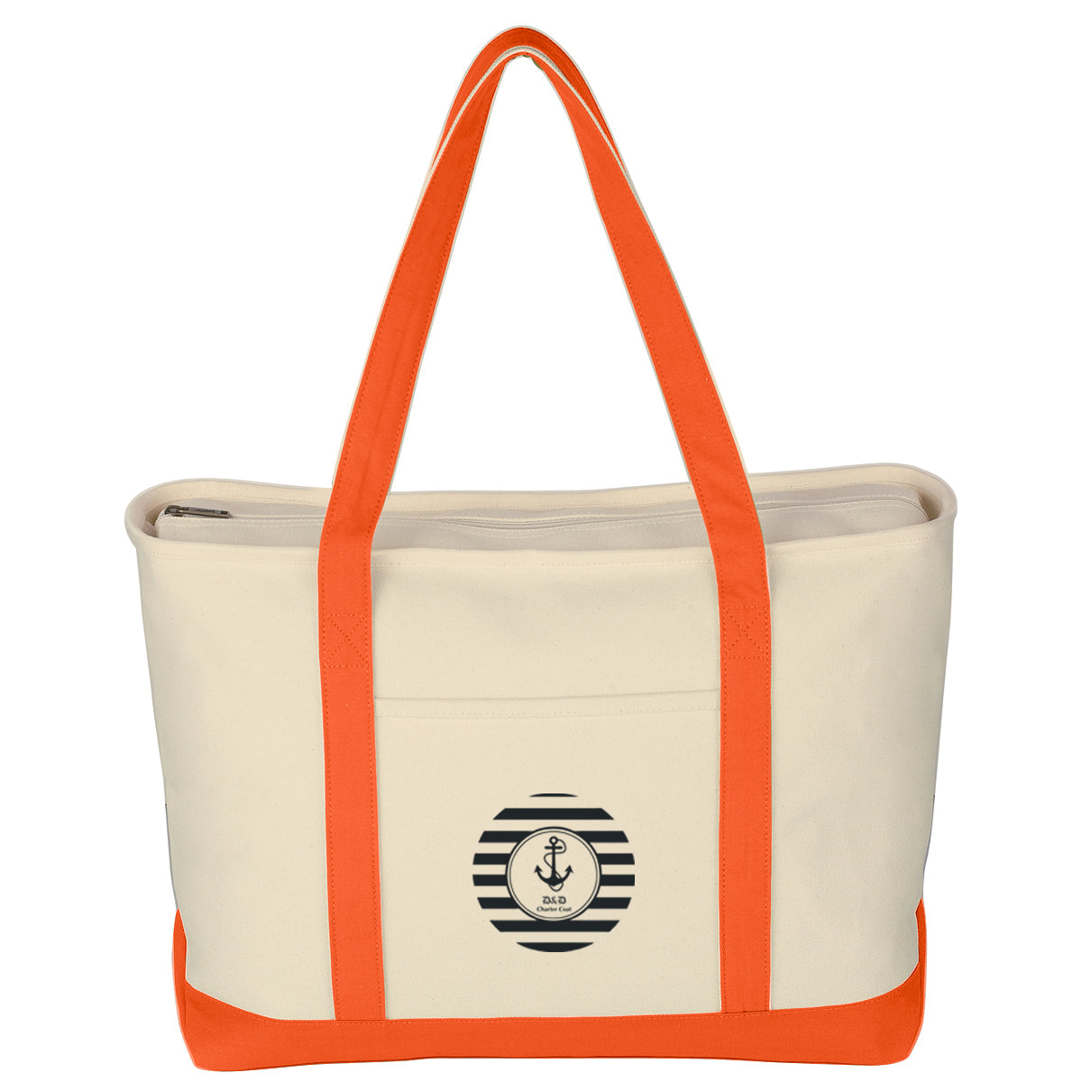 LARGE STARBOARD COTTON CANVAS TOTE BAG