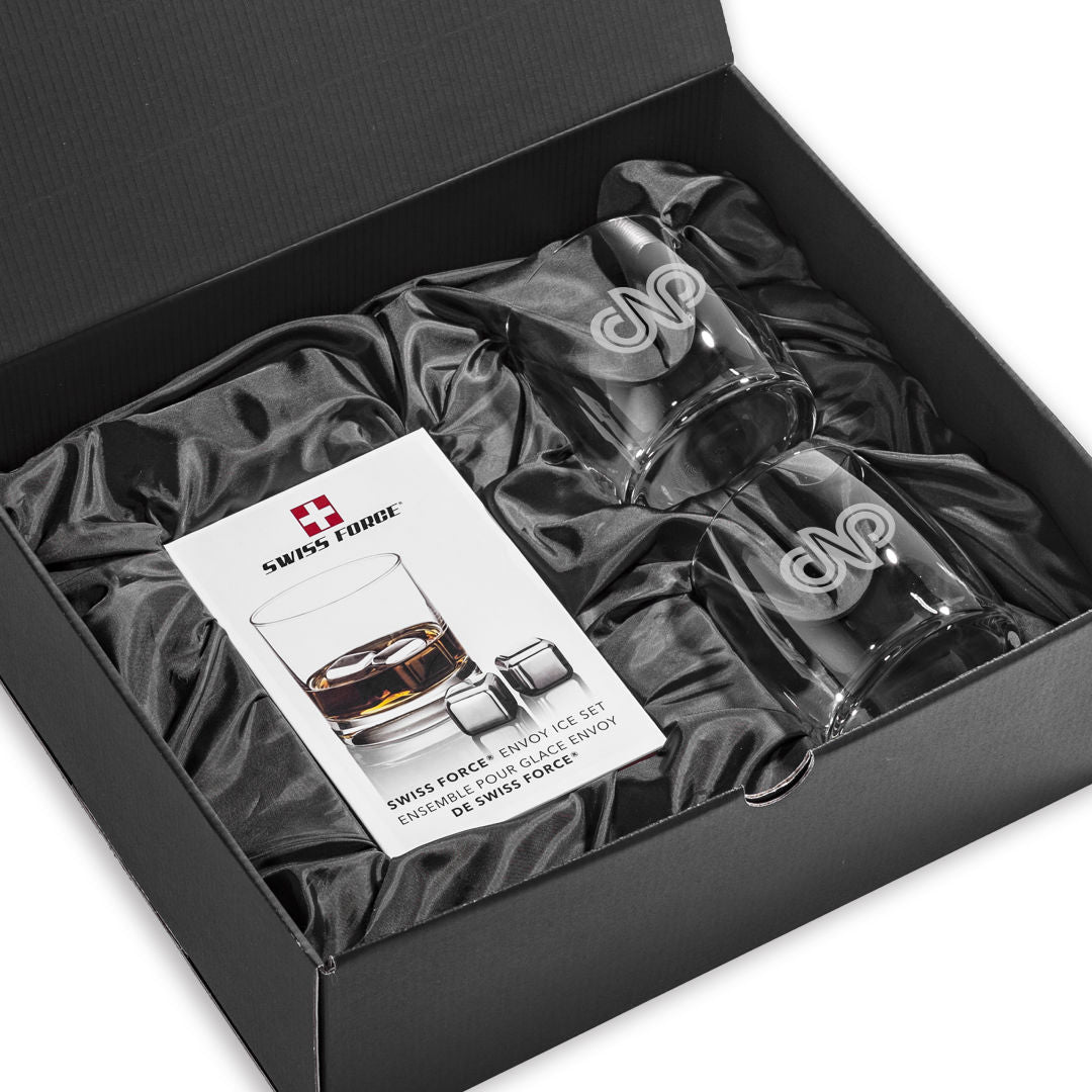 Swiss Force® S/S Ice Cubes & 2 Gwynedd Tasters