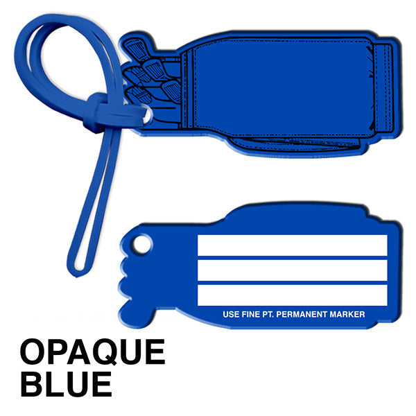 Golf Bag Bag & Luggage Tag - Spot Color