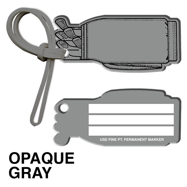 Golf Bag Bag & Luggage Tag - Spot Color