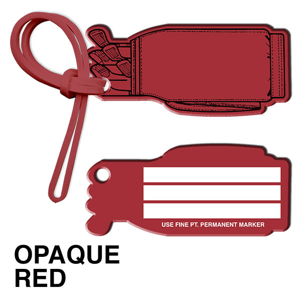 Golf Bag Bag & Luggage Tag - Spot Color