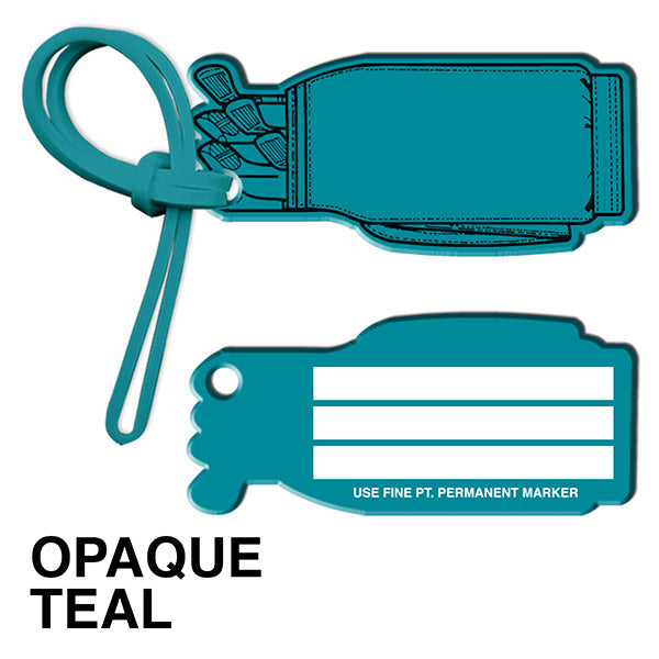 Golf Bag Bag & Luggage Tag - Spot Color