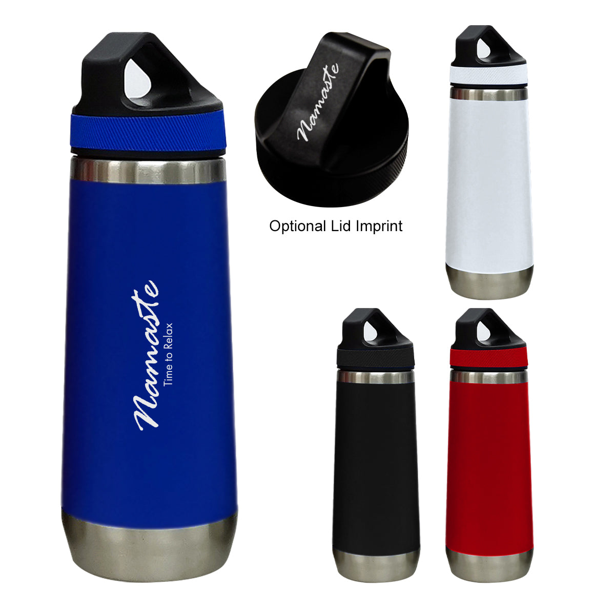 20 OZ. HUNTER STAINLESS STEEL BOTTLE