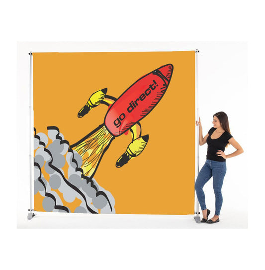 8' x 6' Adjustable Banner Stand