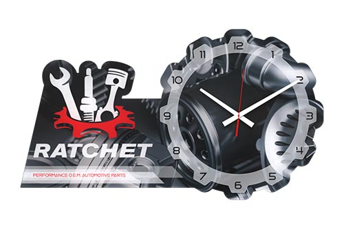 Acrylic Clock 12″ x 16″