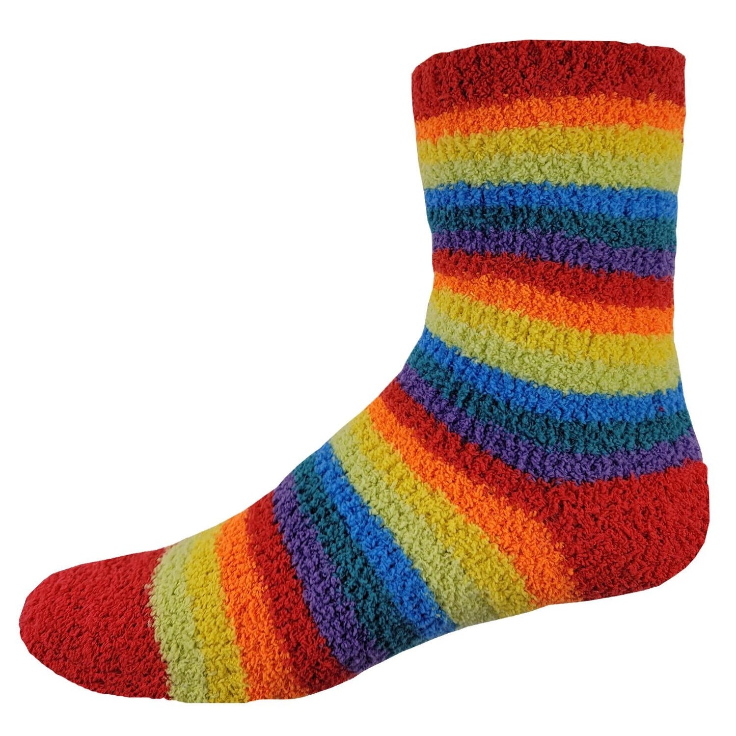 Fashion Fuzzy Feet Crew Socks