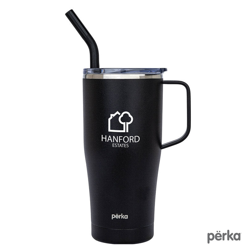 Perka® Clayton 20 oz. Double Wall, Stainless Steel Travel Mug