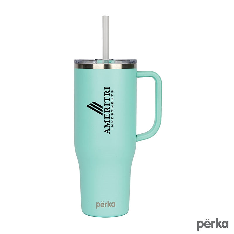 Perka® Kempton 40 oz. Double Wall, Stainless Steel Travel Mug