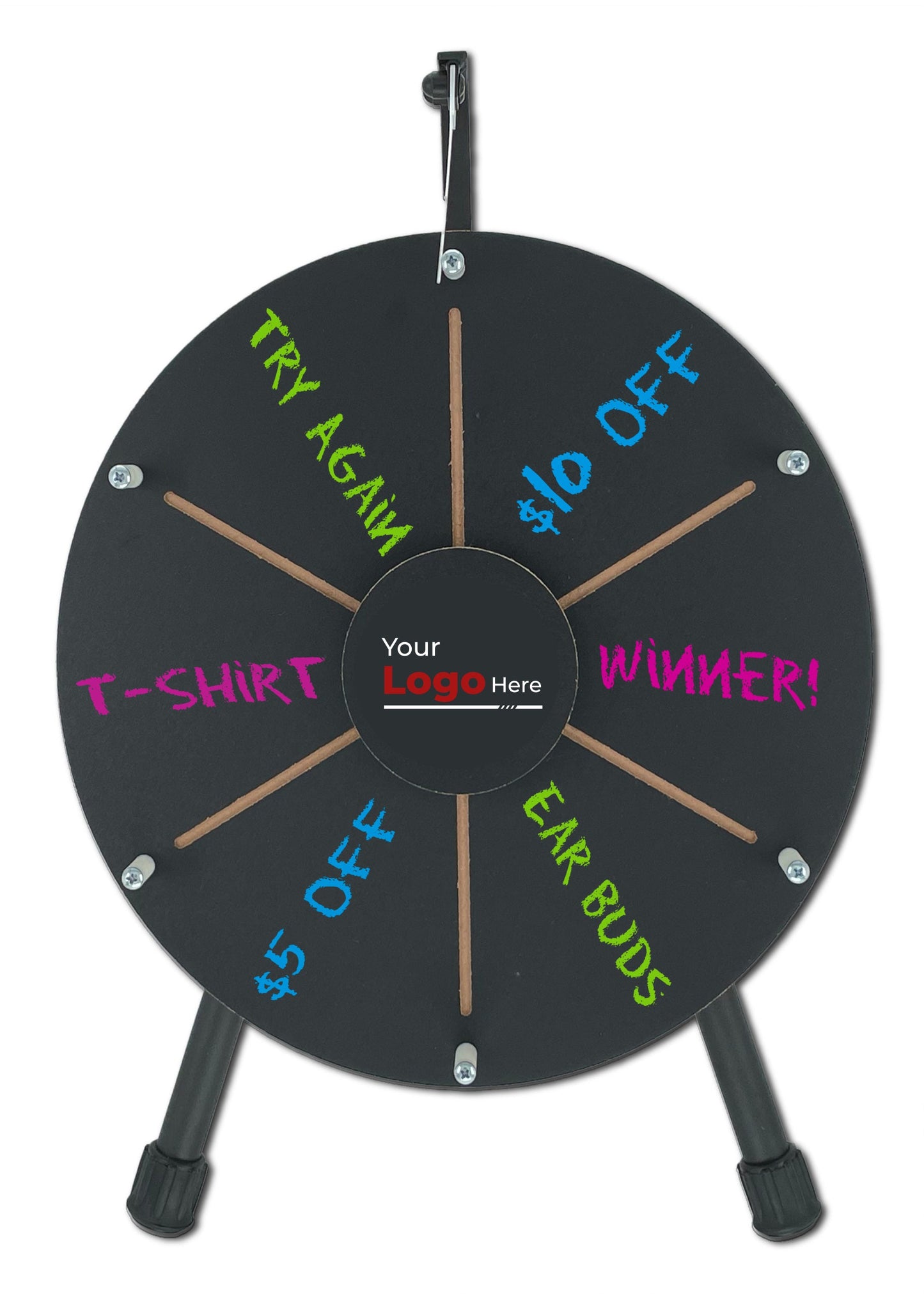 Micro Chalk Board Prize Wheel