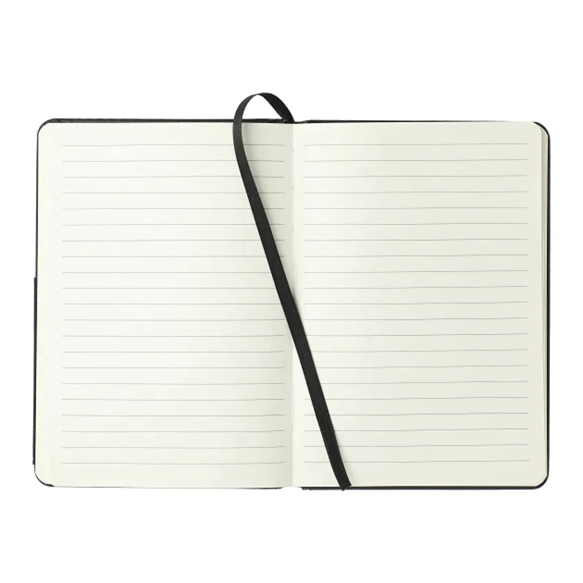 5" X 7" ELASTIC PHONE POCKET NOTEBOOK