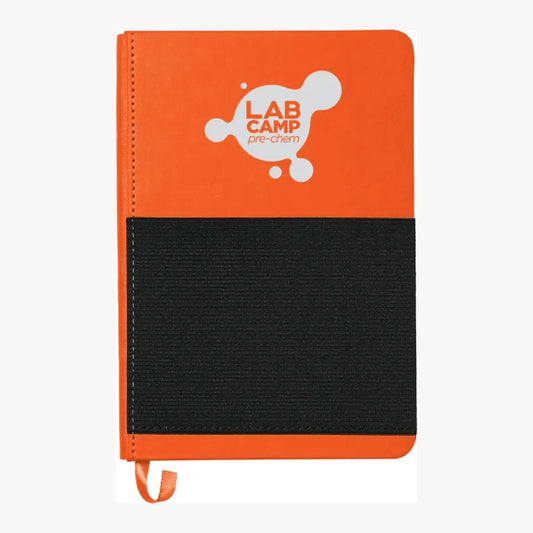 5" X 7" ELASTIC PHONE POCKET NOTEBOOK