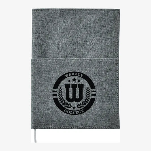 5"X 7" CANVAS POCKET REFILLABLE NOTEBOOK