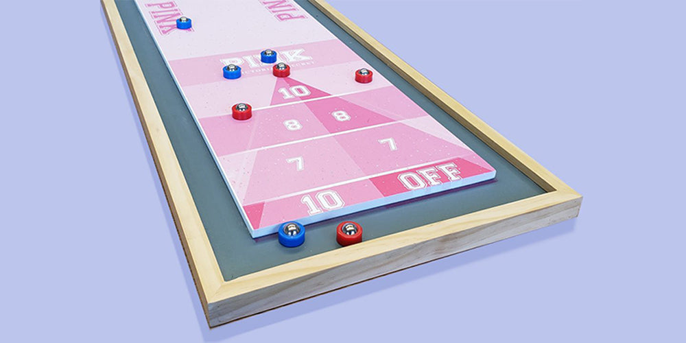 Custom Tabletop Shuffleboard Game