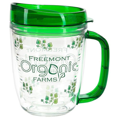 Lakeshore 12 oz Tritan™ Mug with Translucent Handle + Lid