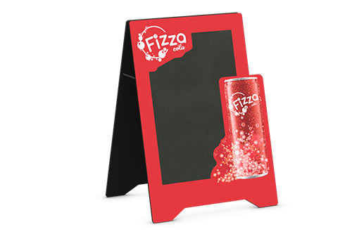 Chalkboard Flat A-frame Sidewalk Sign