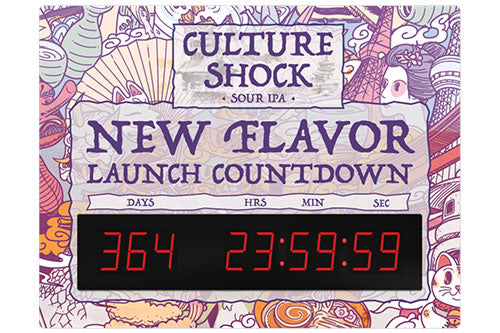 Countdown Timer Sign