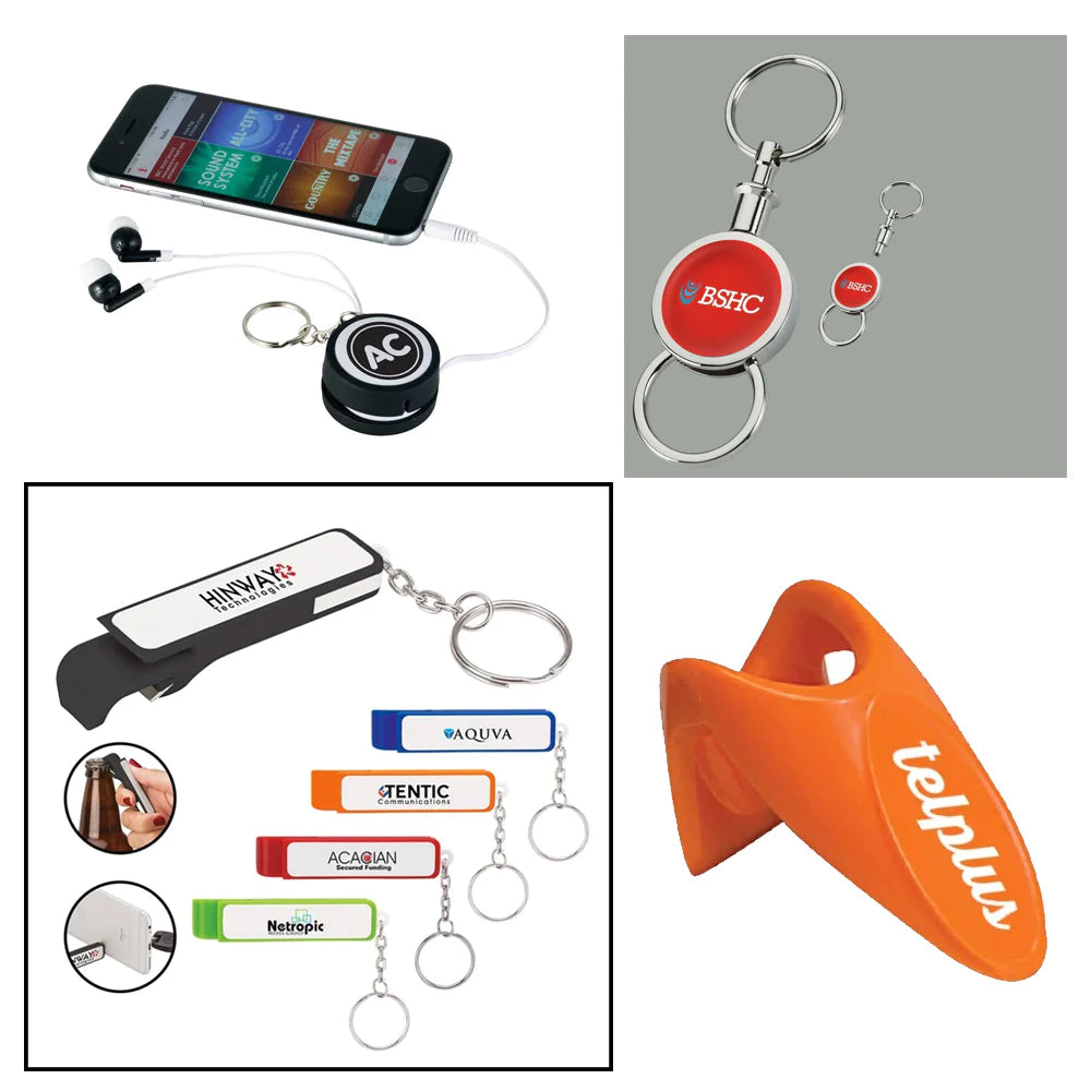 Key Chains / Key Tags / Bottle Openers