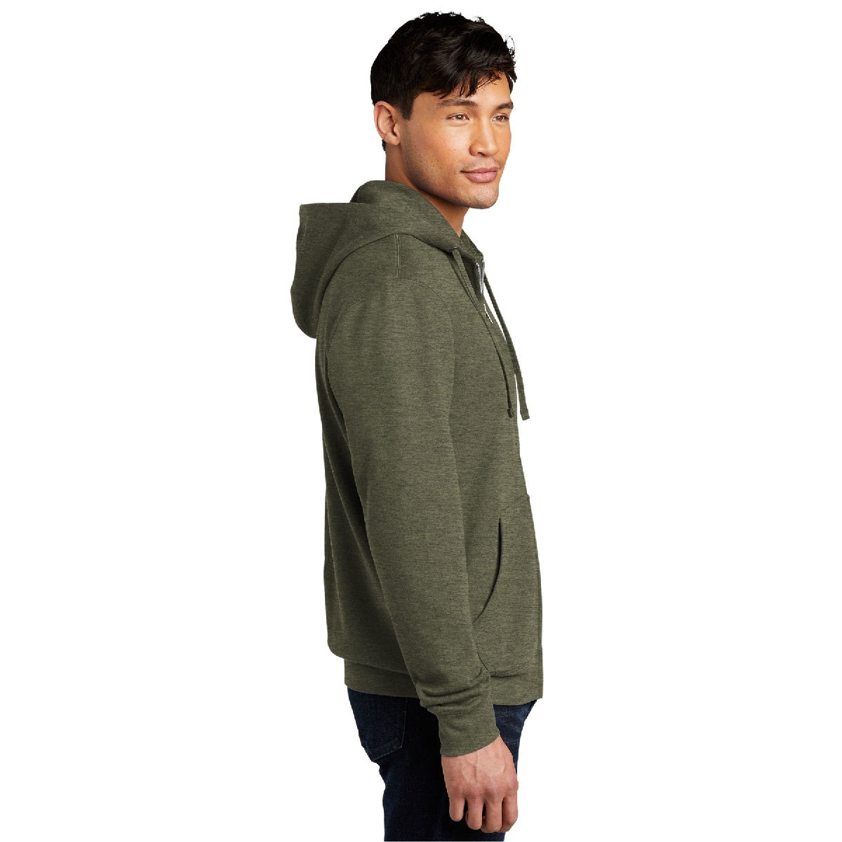 Embroidered District® V.I.T.™ Fleece Full-Zip Hoodie