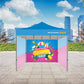 Premium 10x10 Tent w/ Backwall & Full Side Walls