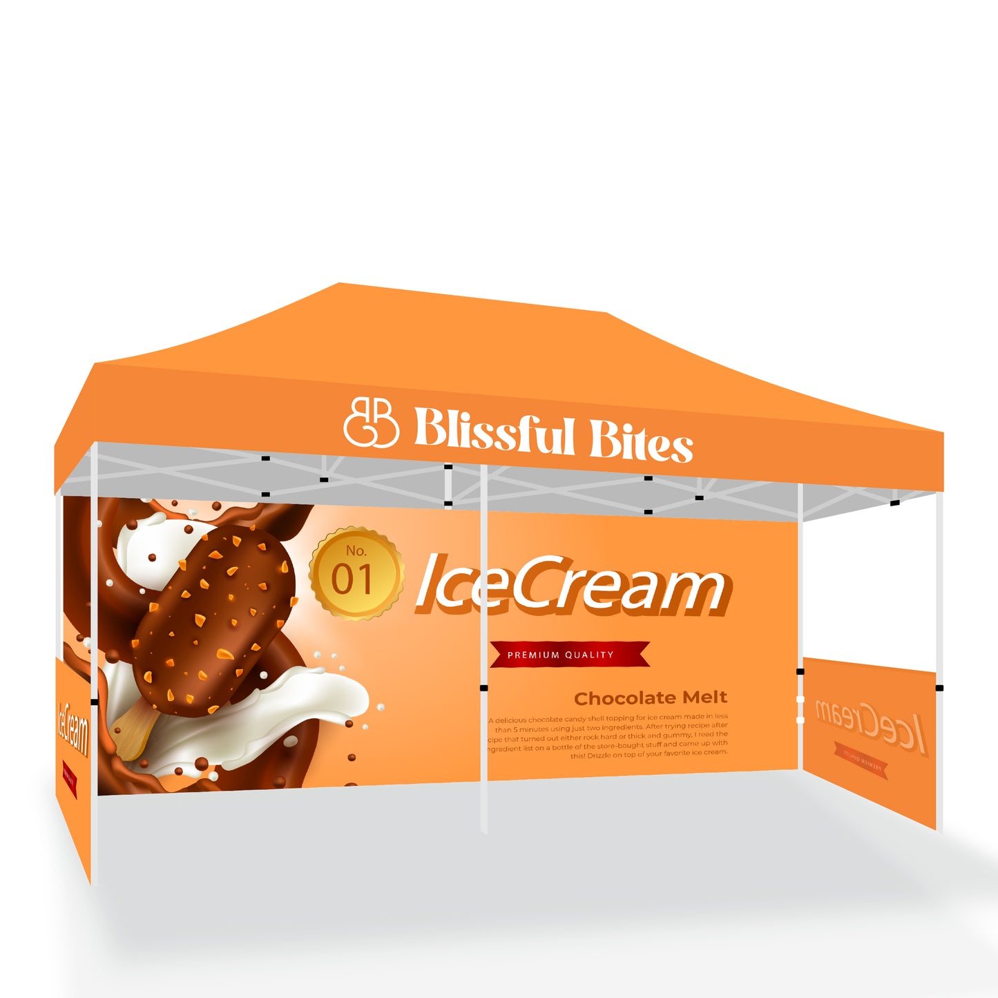 PREMIUM TENT 10'x20' - COMPLETE KIT
