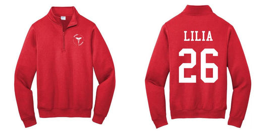 Screen Print Port & Company ® Core Fleece 1/4-Zip Pullover Sweatshirt