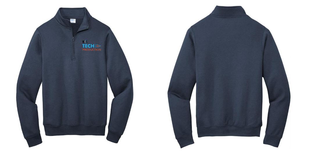 Embroidered Port & Company ® Core Fleece 1/4-Zip Pullover Sweatshirt