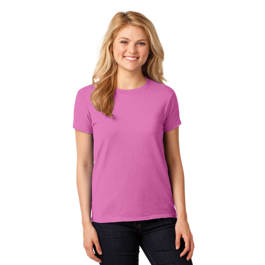 Screen Print Gildan® Ladies Heavy Cotton™ 100% Cotton T-Shirt