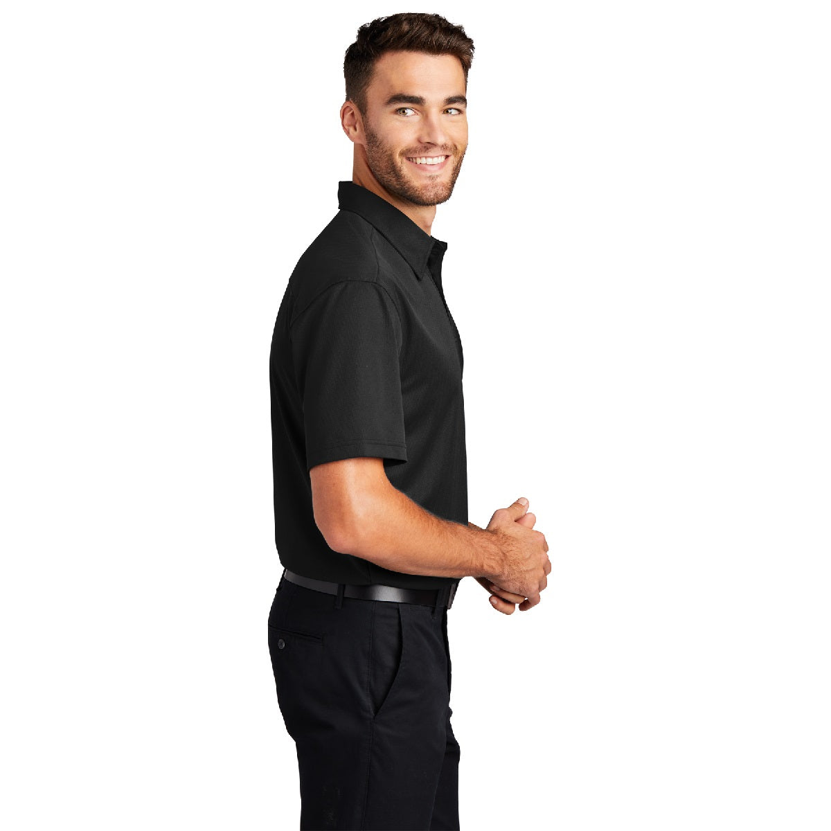 Embroidered Port Authority® Dimension Polo