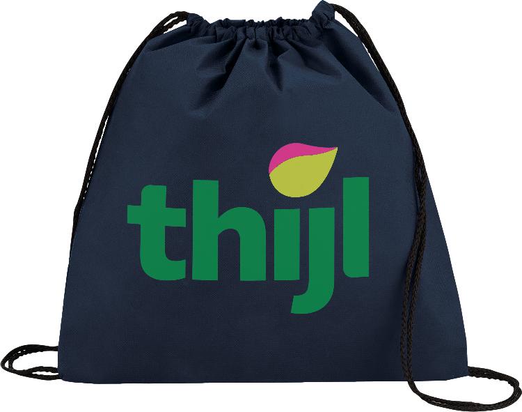 Evergreen Non-Woven Drawstring Bag