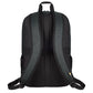 Rear View of Gray Case Logic ERA 16" Computer Backpack plain