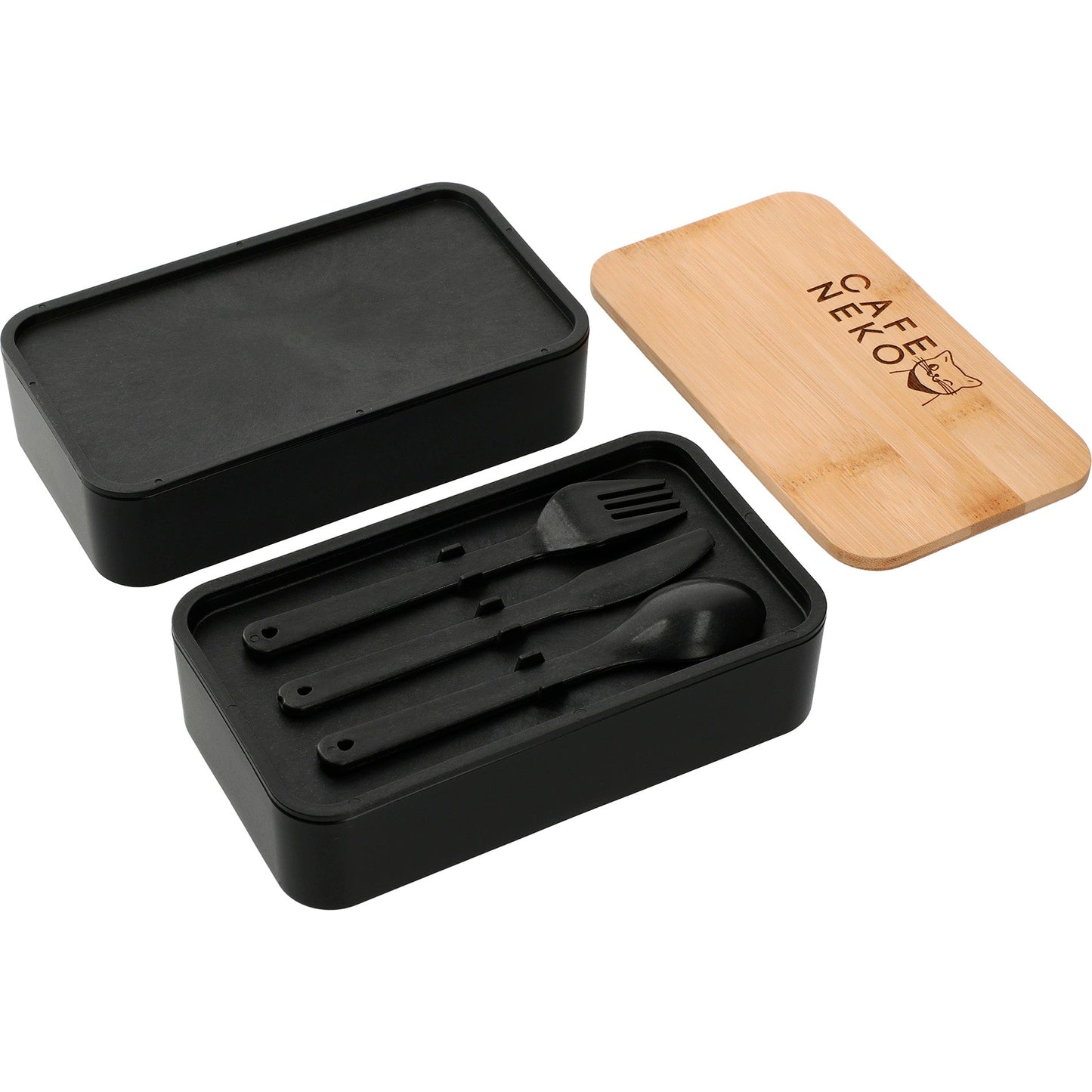 Stackable Bamboo Fiber Bento Box