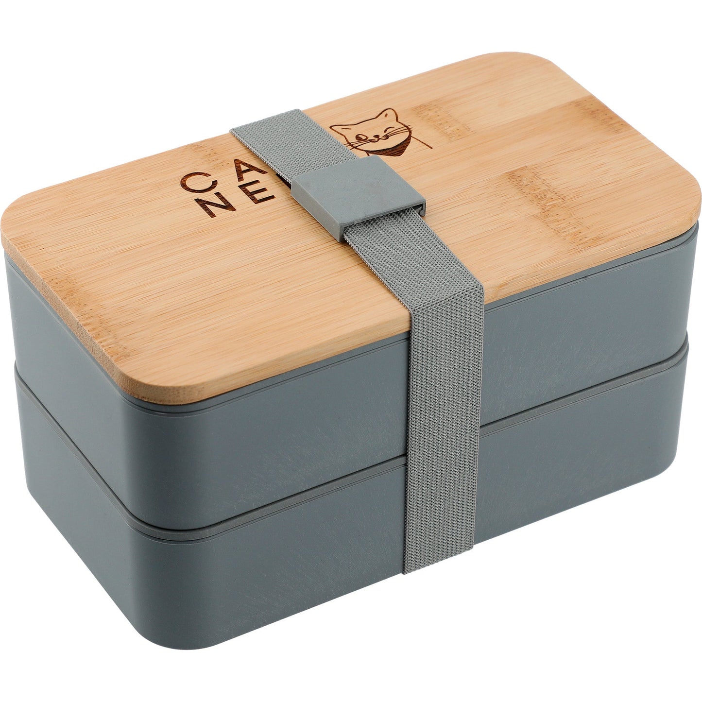 Stackable Bamboo Fiber Bento Box