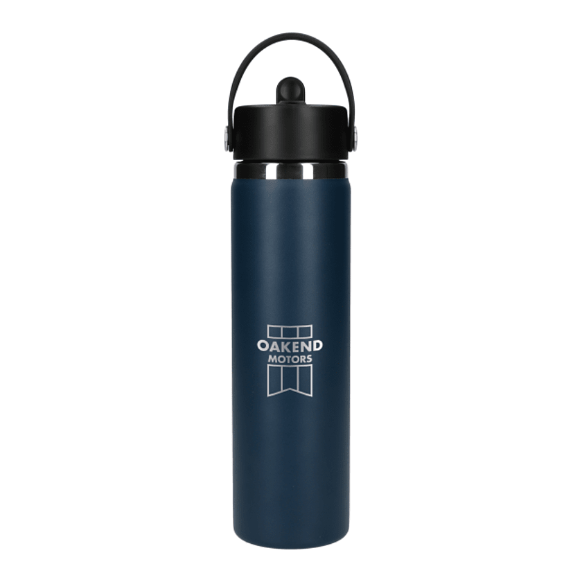 Hydro Flask® Wide Mouth 24oz Bottle with Flex Straw Cap