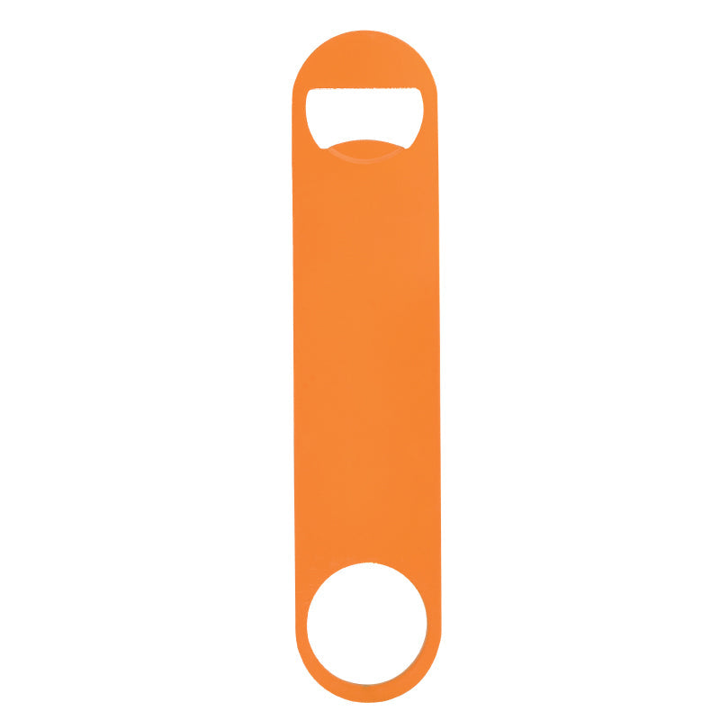 Paddle Powder Coated Steel Bottle Opener