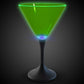 Neon Style Led Martini Glasses