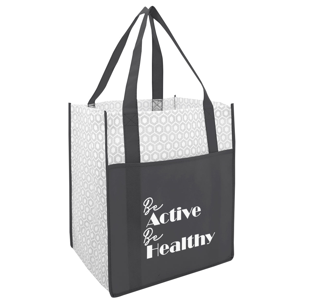 BOUTIQUE NON-WOVEN SHOPPER TOTE BAG