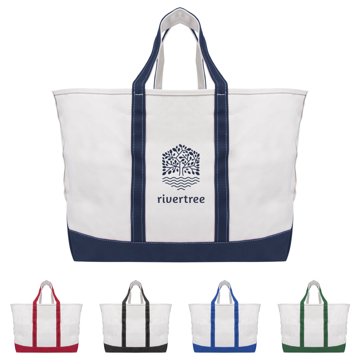 THE MADELYN COTTON CANVAS TOTE BAG