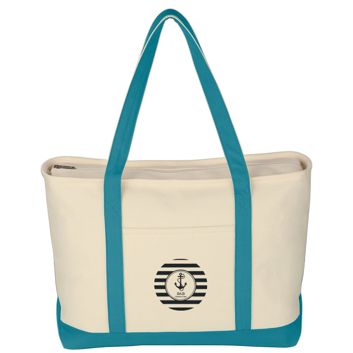 LARGE STARBOARD COTTON CANVAS TOTE BAG