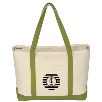 LARGE STARBOARD COTTON CANVAS TOTE BAG