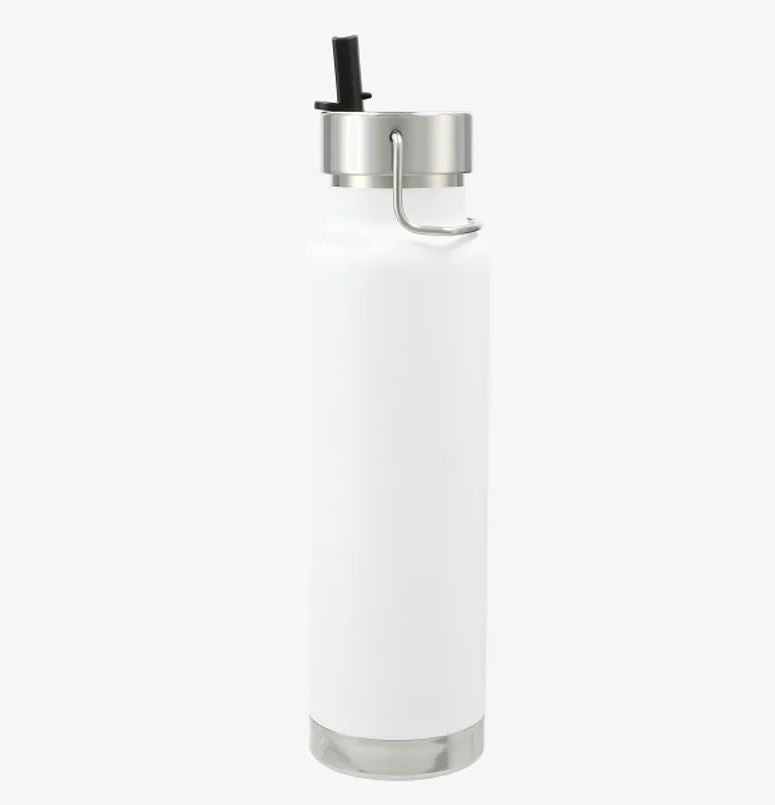 Thor Copper Vacuum Insulated Bottle 25oz Straw Lid