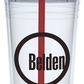 24 Oz. Carnival Cup w/Color Straw & Clear Lid