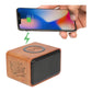 Wood Bluetooth Speaker with Wireless Charging Pad