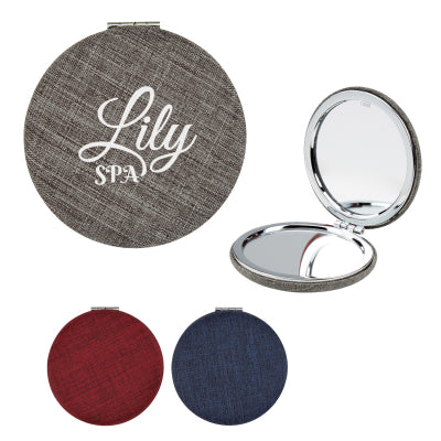 Arden Heathered Compact Mirror