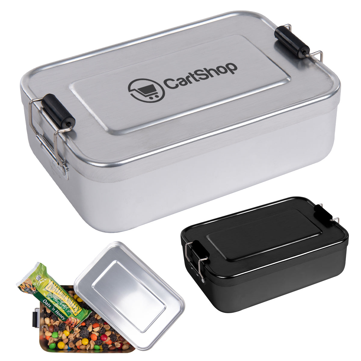 GRIP LATCH ALUMINUM BENTO BOX